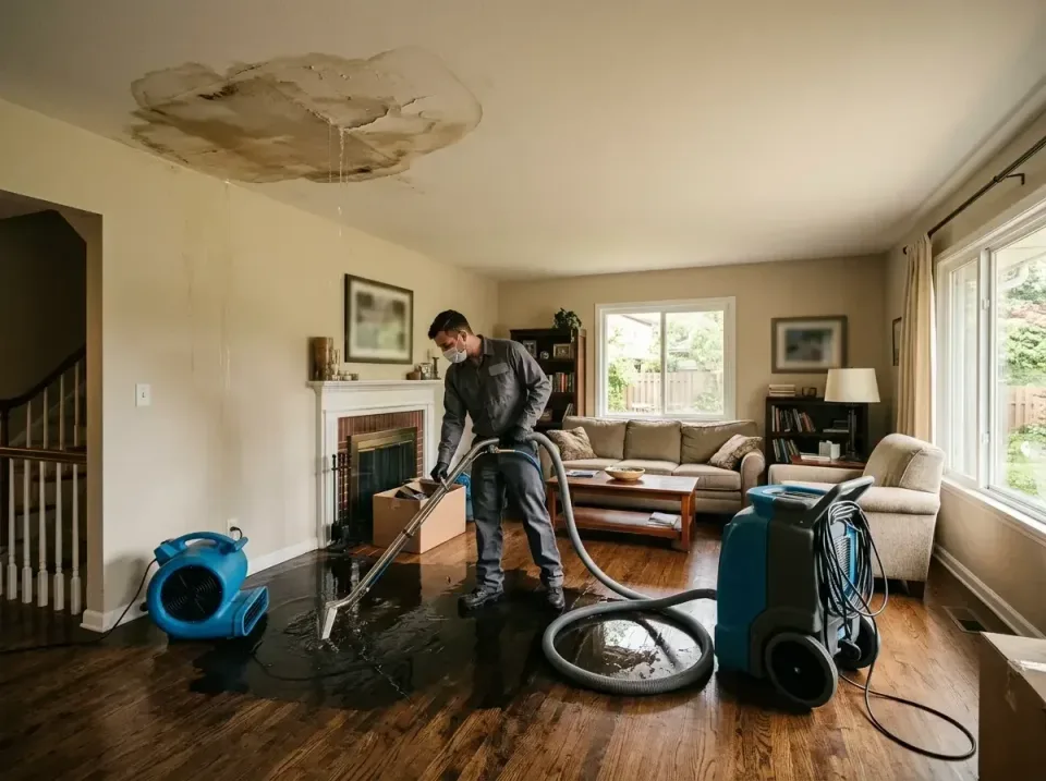 attic-pipe-burst-ceiling-drip-008 — frequently asked questions, Water Damage Restoration & Carpet Care in Mill Bay, AK